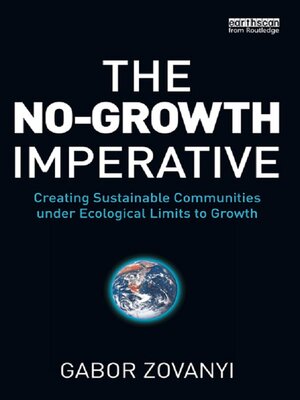 cover image of The No-Growth Imperative